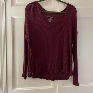 Soft and Sexy American Eagle maroon sweater